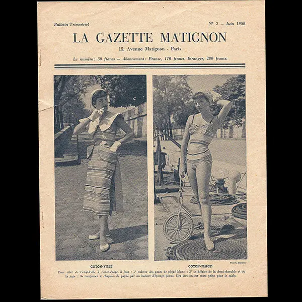 Heim - Gazette Matignon, N°2 (1950, Juin), Couverture De Maywald 1