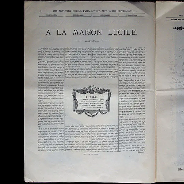 The New York Herald Fashion Supplement, May 11Th 1902 2