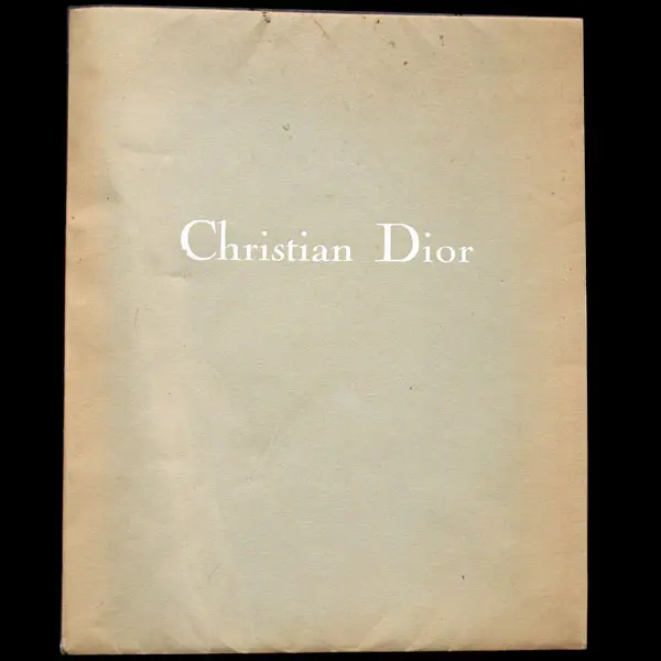 Christian Dior - Plaquette De Présentation (1953) 1