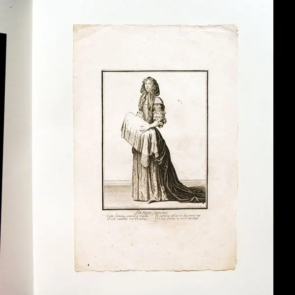 La Sage Femme, Gravure De Bonnart (Circa 1680) 2