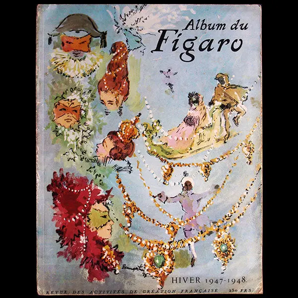 Album Du Figaro, N°13, Hiver 1947-1948, Couverture De Baumgartner 1