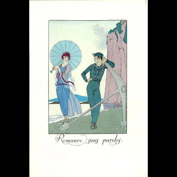Falbalas Et Fanfreluches, 1923 : Romance Sans Paroles De George Barbier 1