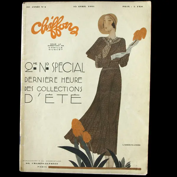 Chiffons, 15 Avril 1931 1