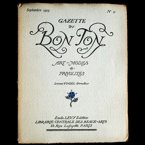 Gazette Du Bon Ton (N°11, 1913) 1