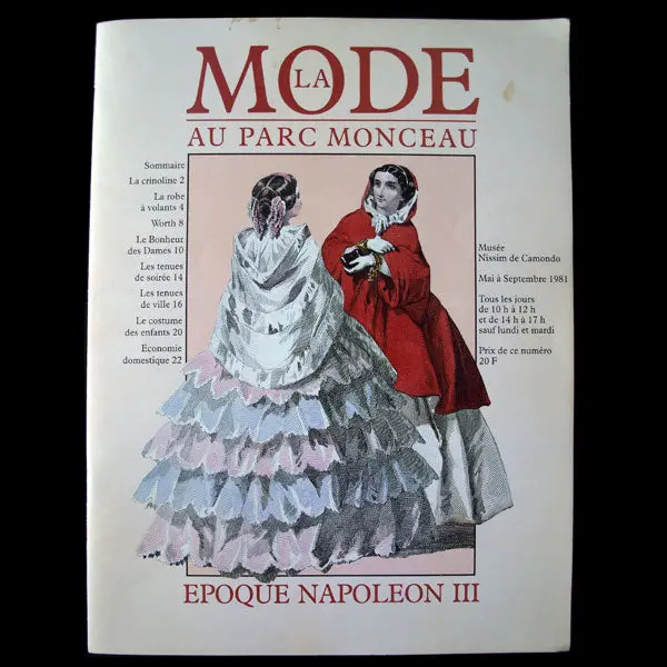 La Mode Au Parc Monceau - Epoque Napoléon Iii (1981) 1