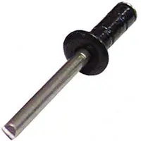 Behrents Rivets 3/8" X 3/16" X 3/8" - 250Pcs - Flat Black 1