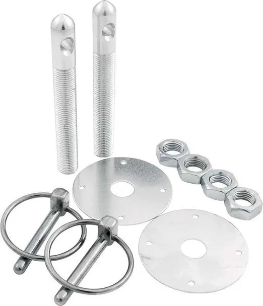 Allstar Hood Pin Kit 1/2" - Aluminium 1