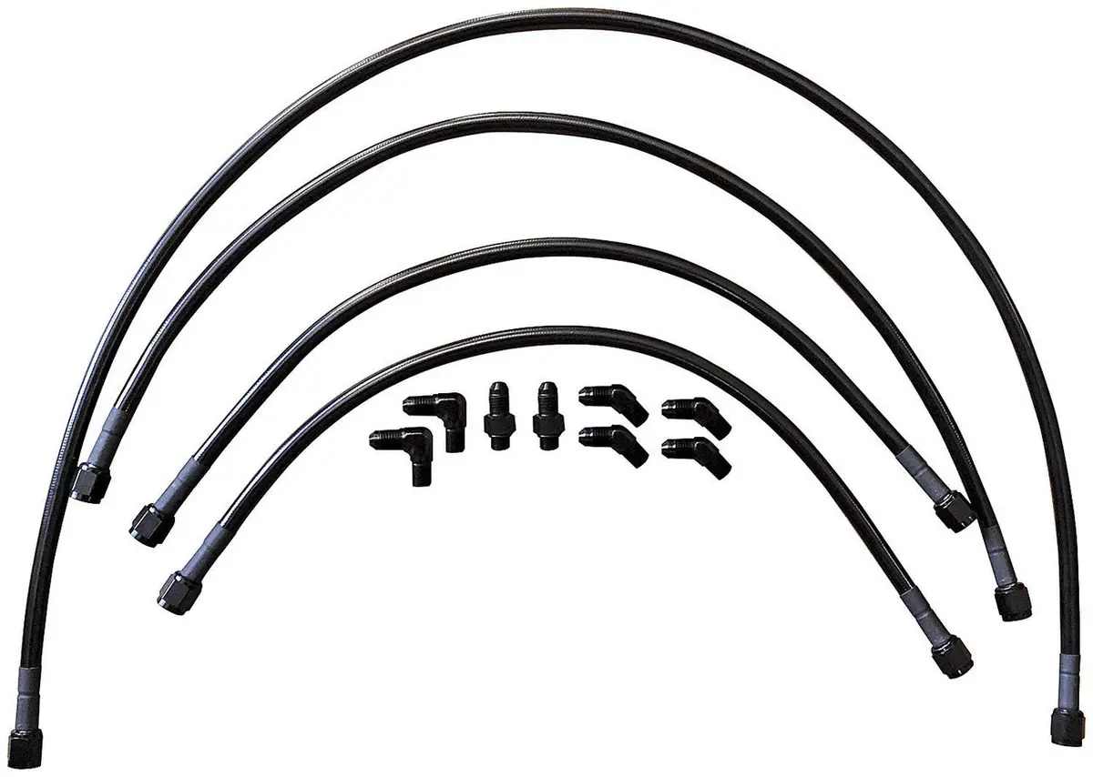 Allstar Performance Wing Hydraulic Line Kit W/ Kse Gear All48006 1