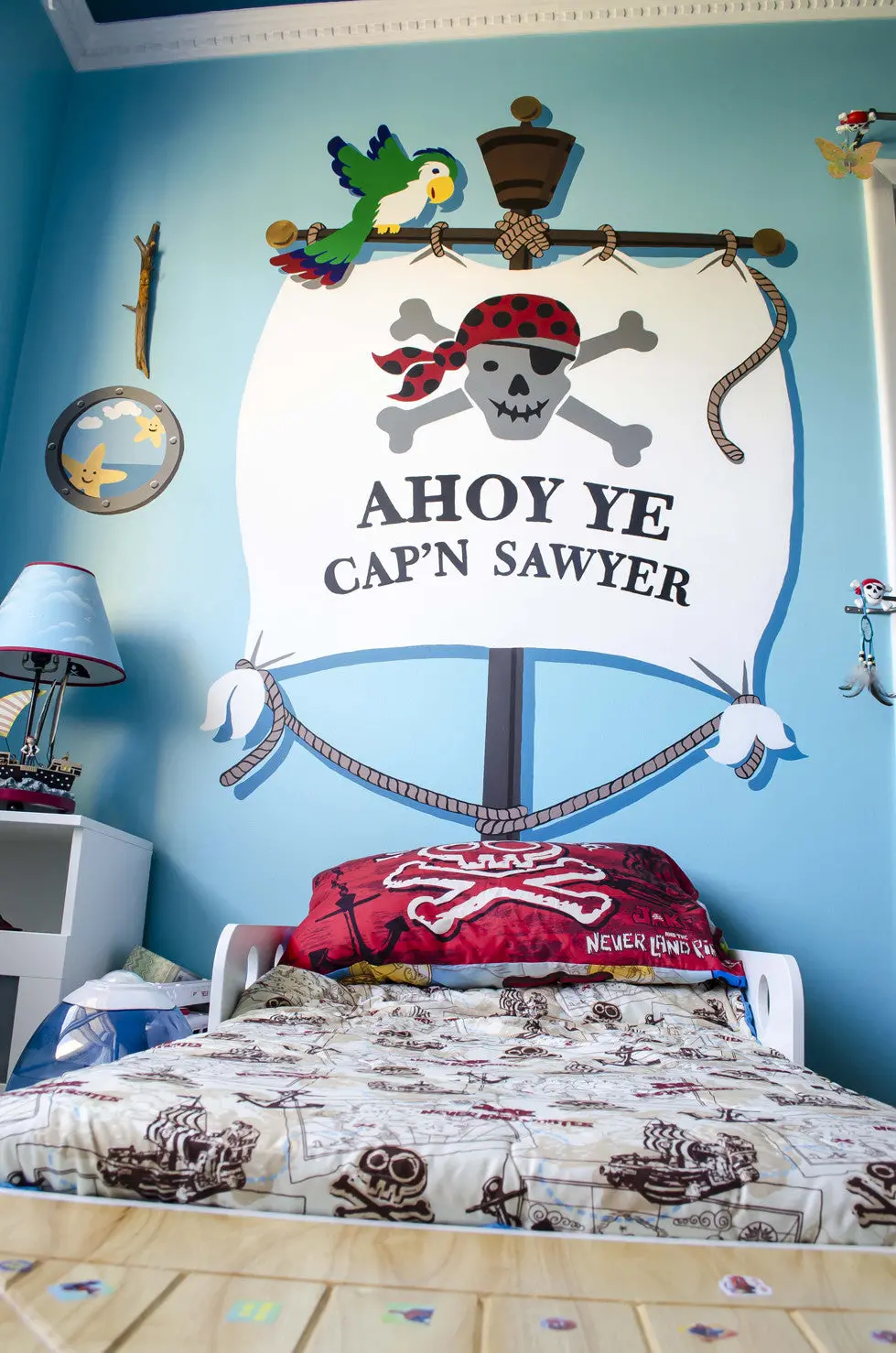 Ahoy Ye Matey! Paint-By-Number Wall Mural 2