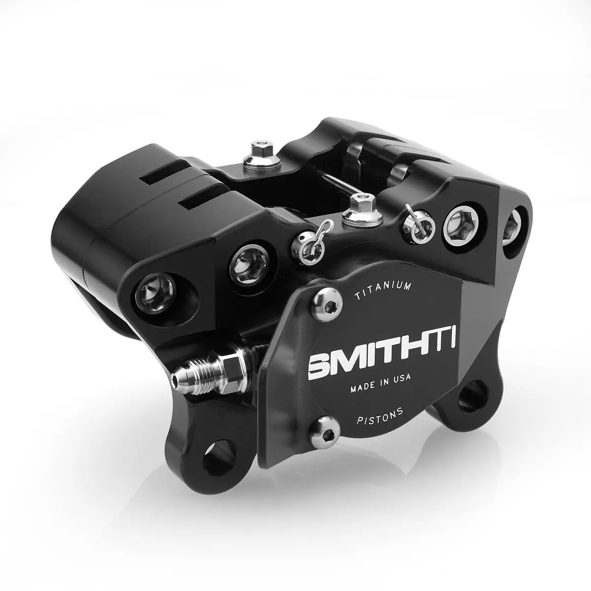 Smith Titanium Left Front Brake Caliper For Sprint Car 1