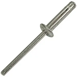 Behrents Rivets 3/8" X 1/8" X 1/4" - 250Pcs - Raw 1