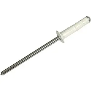 Behrents Rivets 3/8" X 1/8" X 1/4" - 250Pcs - White 1