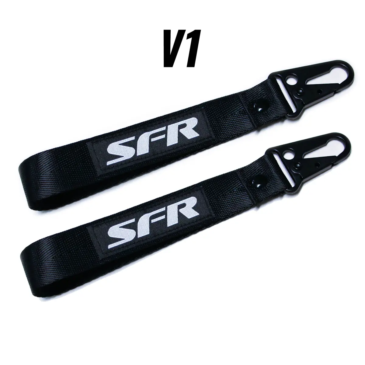 Speedfactory Racing "Strap" Keychains (Black) 1