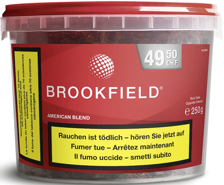 Brookfield American Blend Myo Tin 250G 1