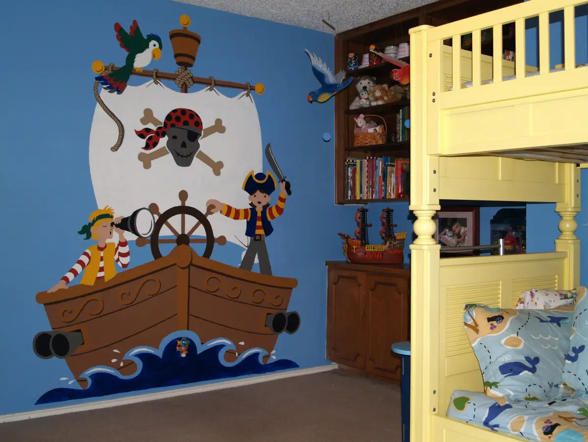 The Buccaneer Wall Mural 2