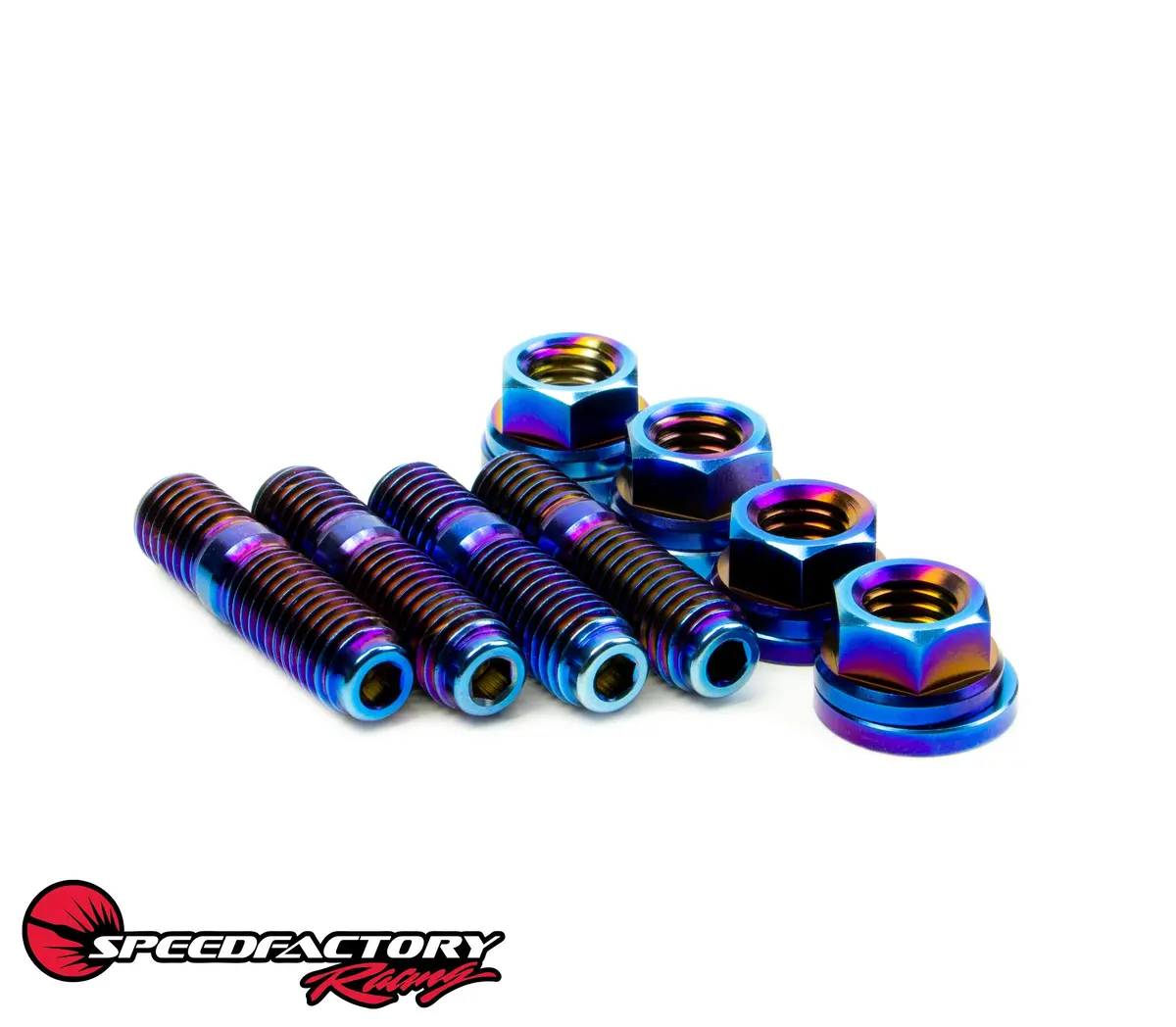 Speedfactory Racing Titanium Turbo To Manifold Stud Kit – 4Pc 2
