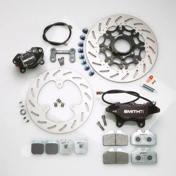 Smith Titanium Sprint Car Complete Titanium Brake System With New Smith Ti Vrt Rotors And Smith Ti Calipers 1