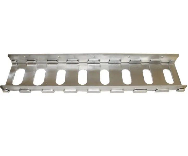 Hrp Radius Rod Rack Lower Tray - 1 1/4" - White 1