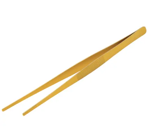 Pince Fine À Fruits 30 Cm En Inox Doré 1