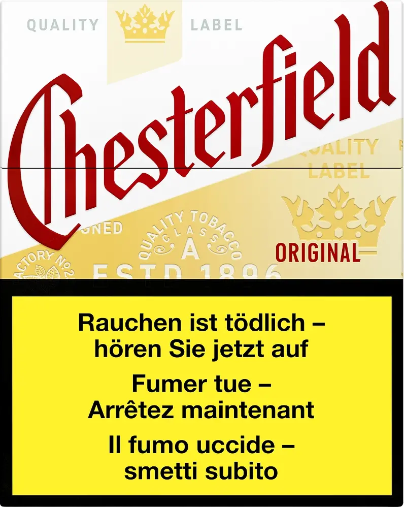 Chesterfield Original Ks Box Big Pack 25 Cigarettes 1