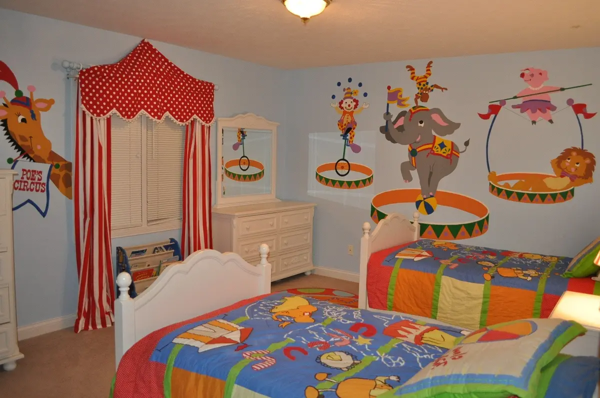 The Three Ring Circus-Large Wall Mural 2