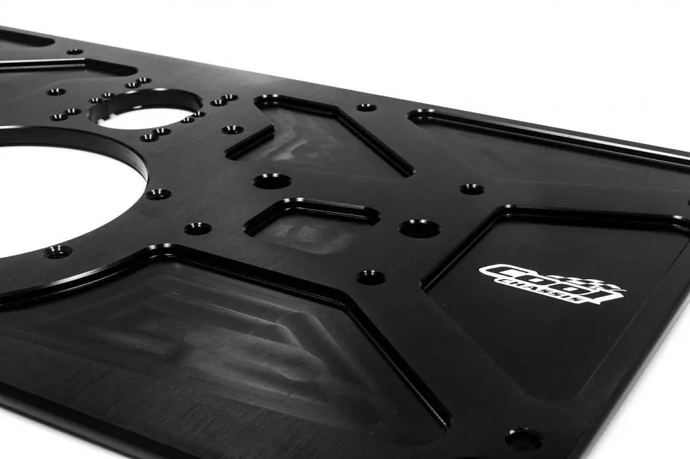 Dmi Aluminium Lightweight Rear Motor Plate Suit Maxim / Eagle Raised Rail Cars 1