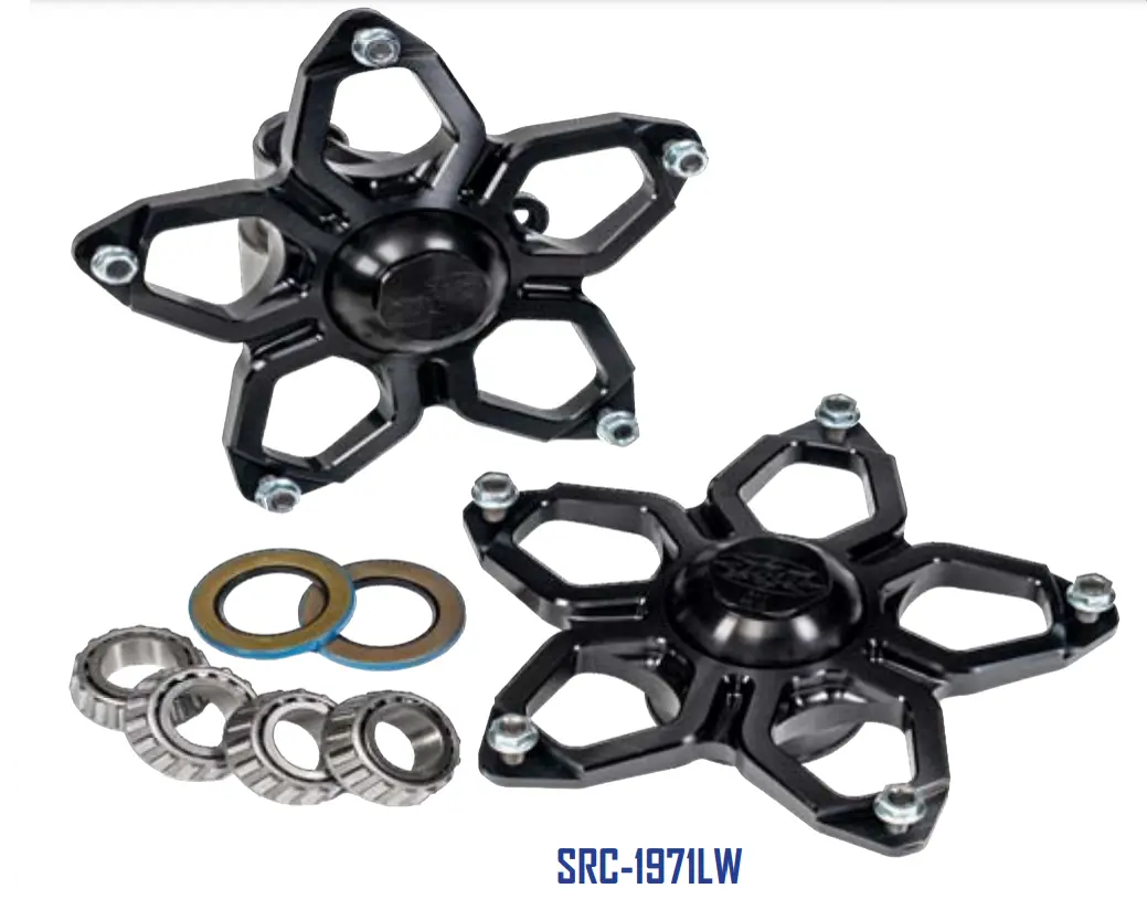 Dmi Midget Black Widow Hub Set - Lightweight Black 1