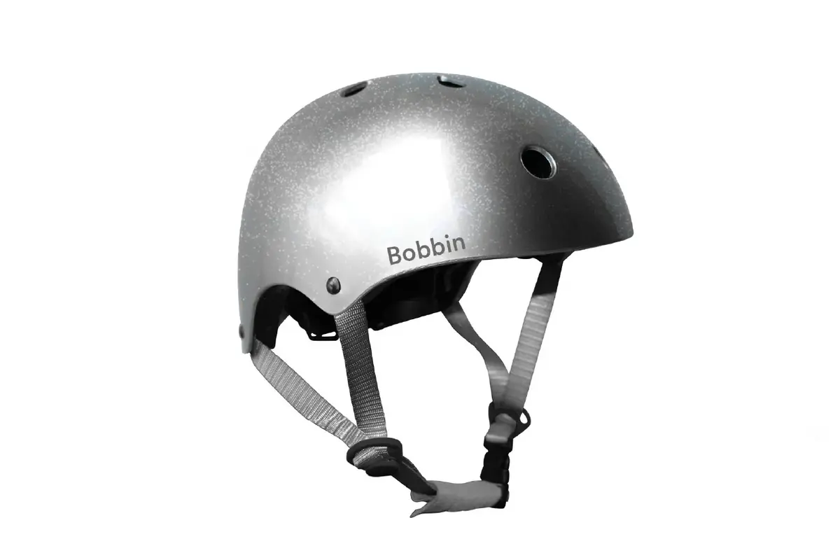 Disco Bike Helmet Silver 1