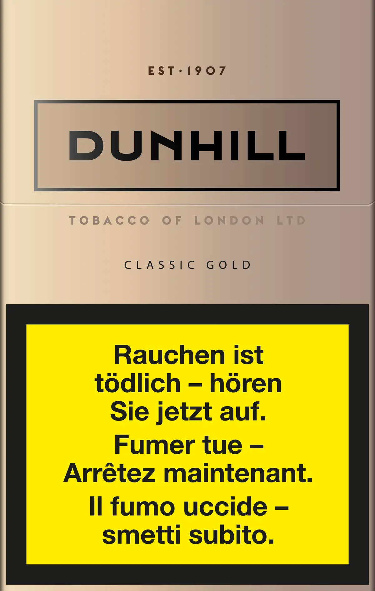 Dunhill Classic Gold Box 1