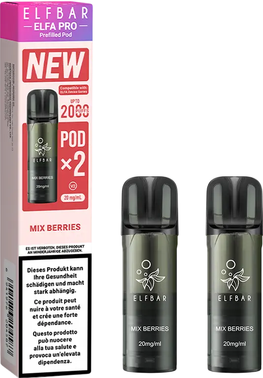 Elfbar Elfa Pro V2 Mix Berries 2Ml 2Pods 1