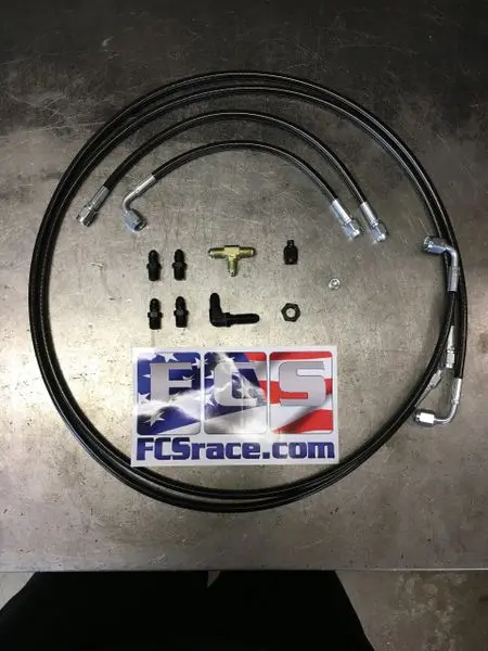 Fcs Race Rear Hand Brake Tucked Line Kit 1