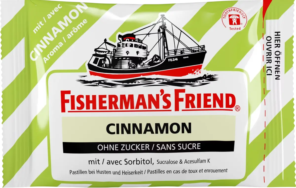 Fisherman's Friend Cinnamon Ohne Zucker 1