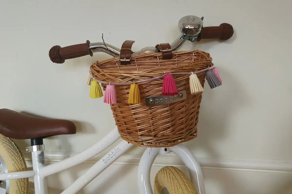 Bike Basket Goa Garland Mini Tassels 1