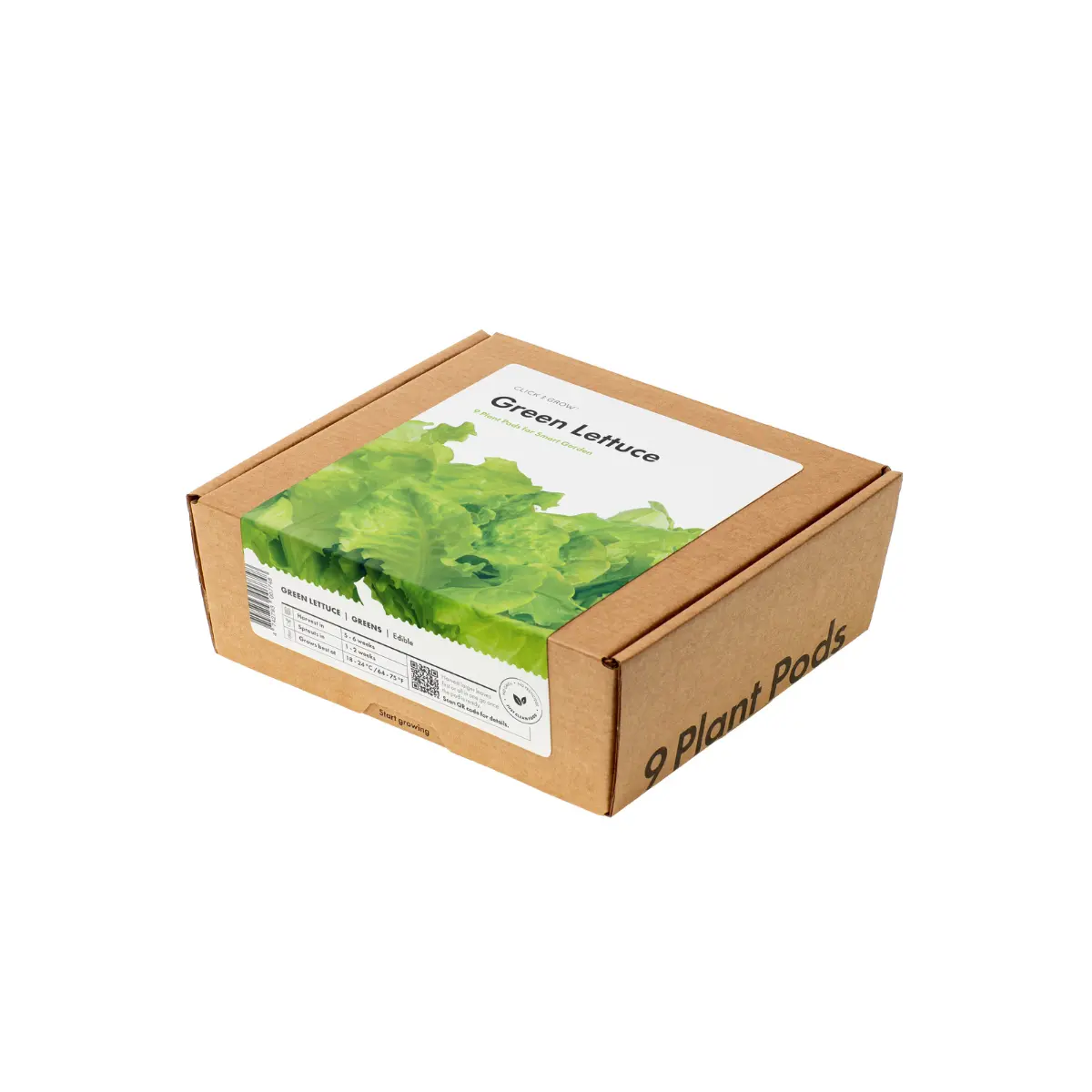 Green Lettuce Plant Pods 9-Pack 1