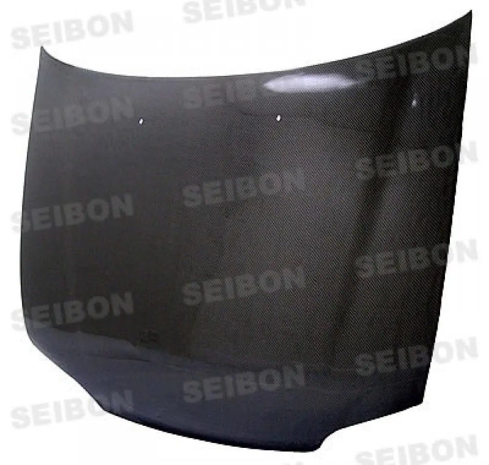 Seibon Oem-Style Carbon Fiber Hood For 1992-1995 Honda Civic 4Dr 1