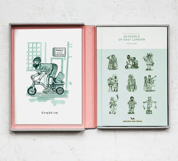 Collector's Edition + Print (Illustrated Book 1): 50 People Of East London 1