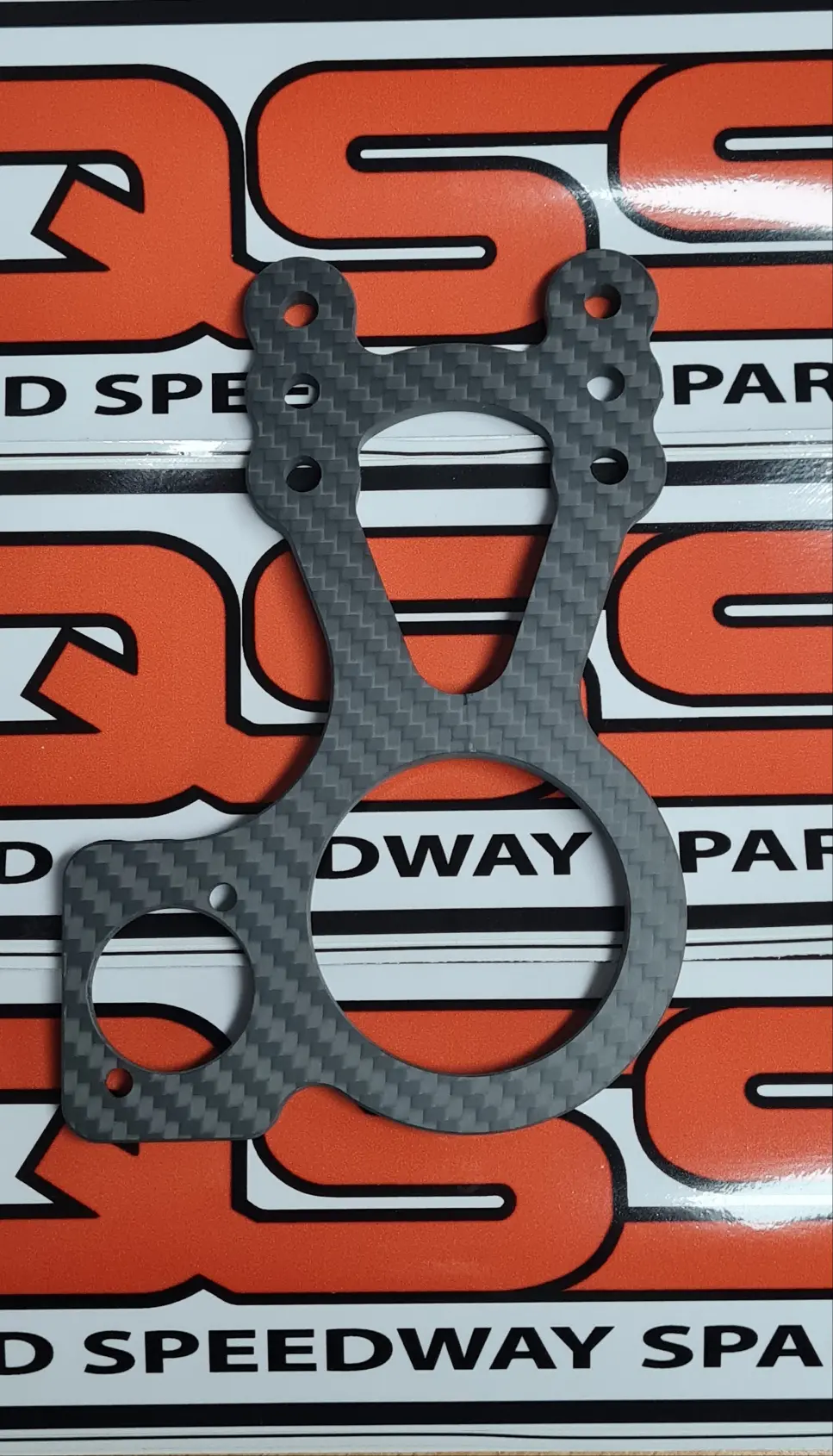 King Carbon Fibre Standard Steering Gear Locator With Left Side Shutoff 1