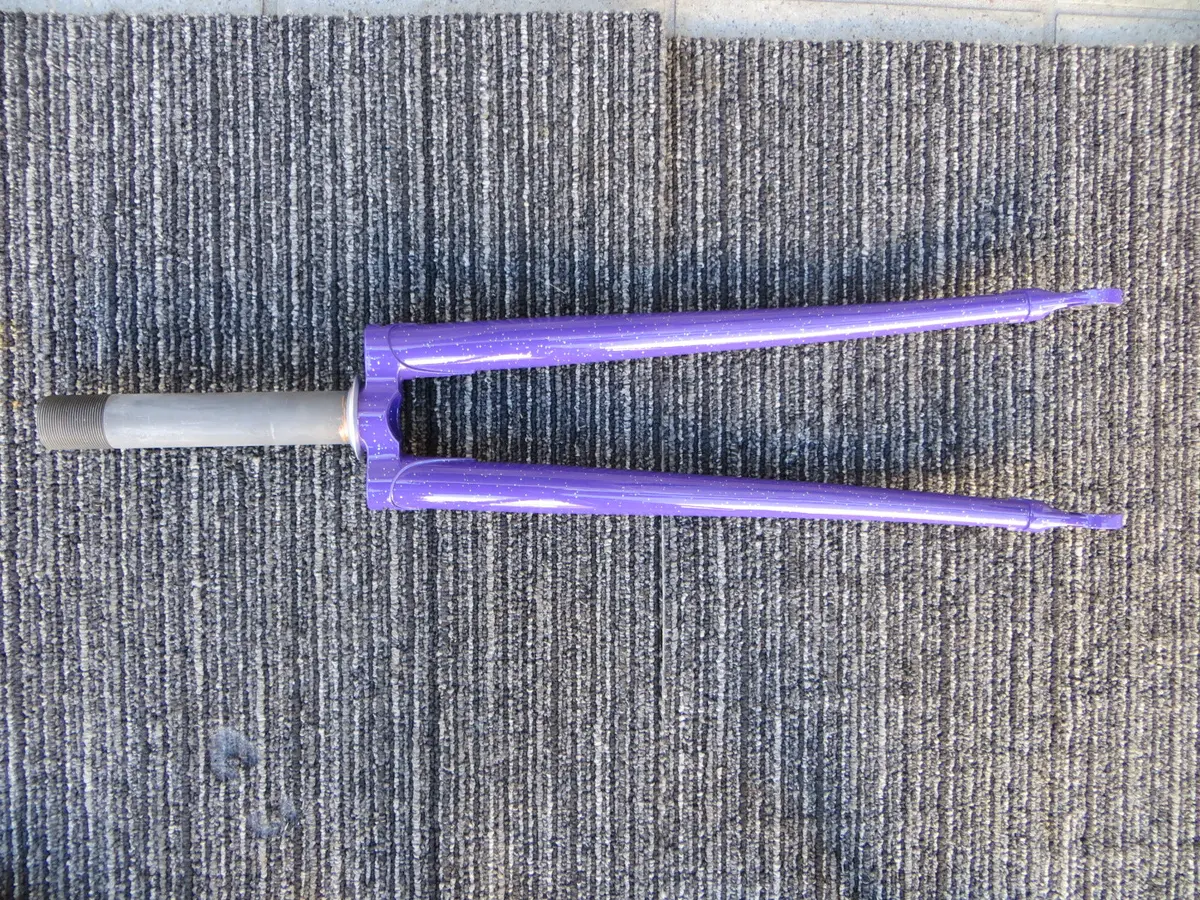 Never Used Ganwell Pro Front Fork 141Mm Steering Column Length /9Mm Axle Slot 1