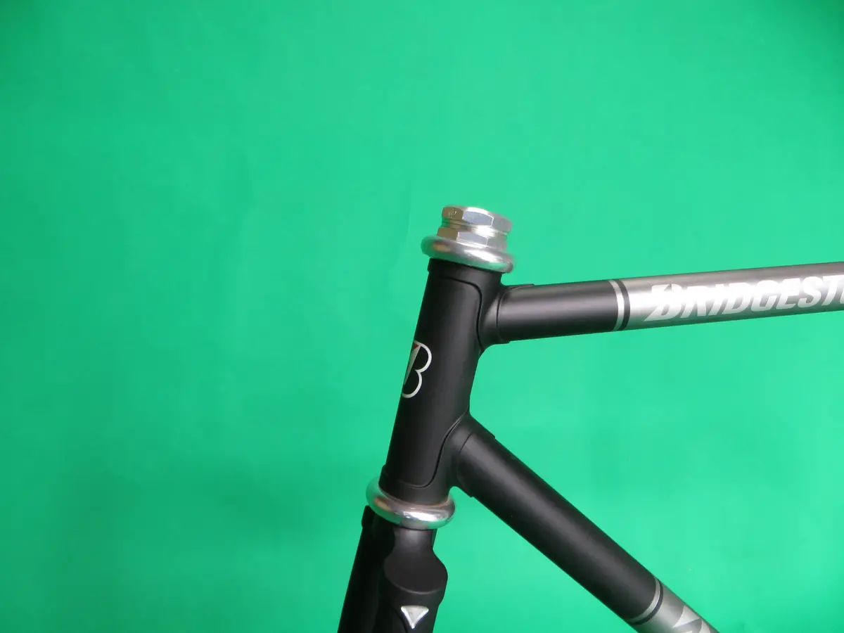 Bridgestone // Matte Black Silver Two Tone // Dedacciai Zero Uno // 51.5Cm 2