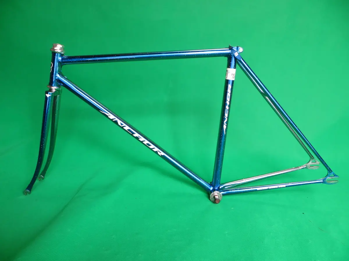 Anchor  // Chrome Candy Blue Fade With Rainbow Flake // 50Cm 1