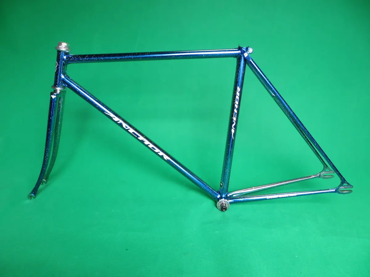 Anchor // Candy Blue With Rainbow Flake, Chrome Finish // Kaisei 019 // 50Cm 1