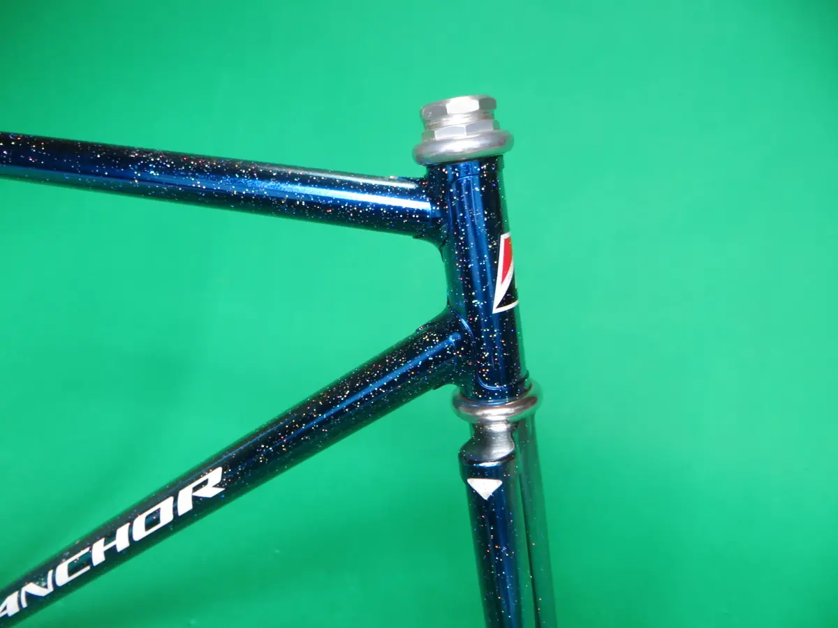 Anchor // Candy Blue With Rainbow Flake, Chrome Finish // Kaisei 019 // 50Cm 2