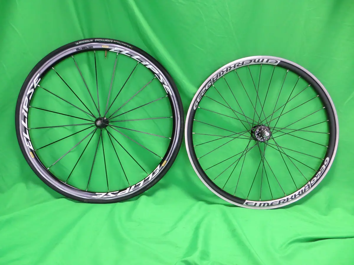 El Merkkia 9239 / Mavic Elipse Pro Training 700C 120Mm Wheel Set /25010901 1