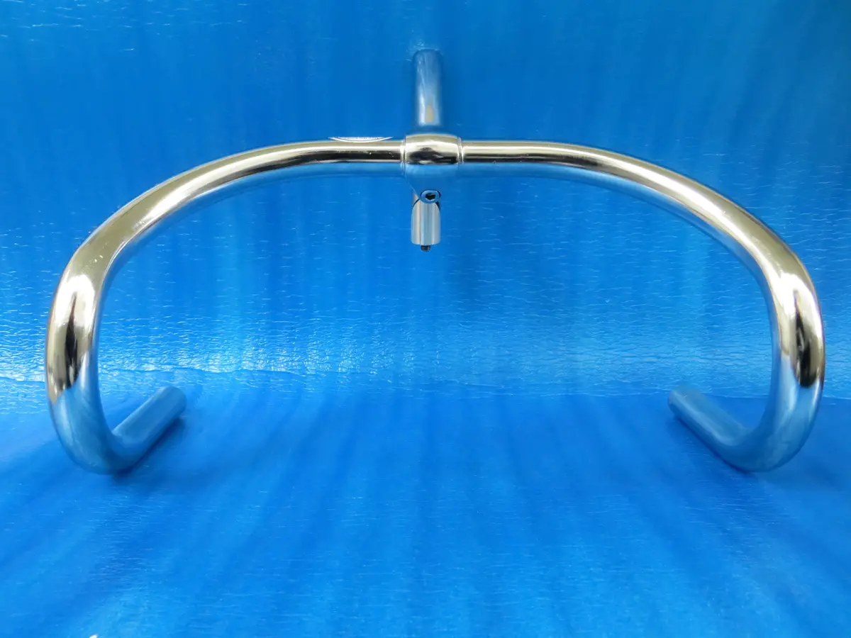 B123 370Mm Steel Njs Handlebar, Nitto Jaguar, 95Mm/58 Degree Steel Njs Stem (24032008) 1