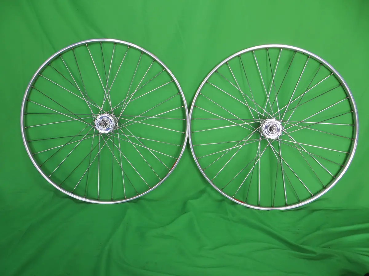 Araya Gold 16B Njs 700C Tubular Njs Rims, Gran Compe Pro Njs Hubs 36H 120Mm (25010912) 1
