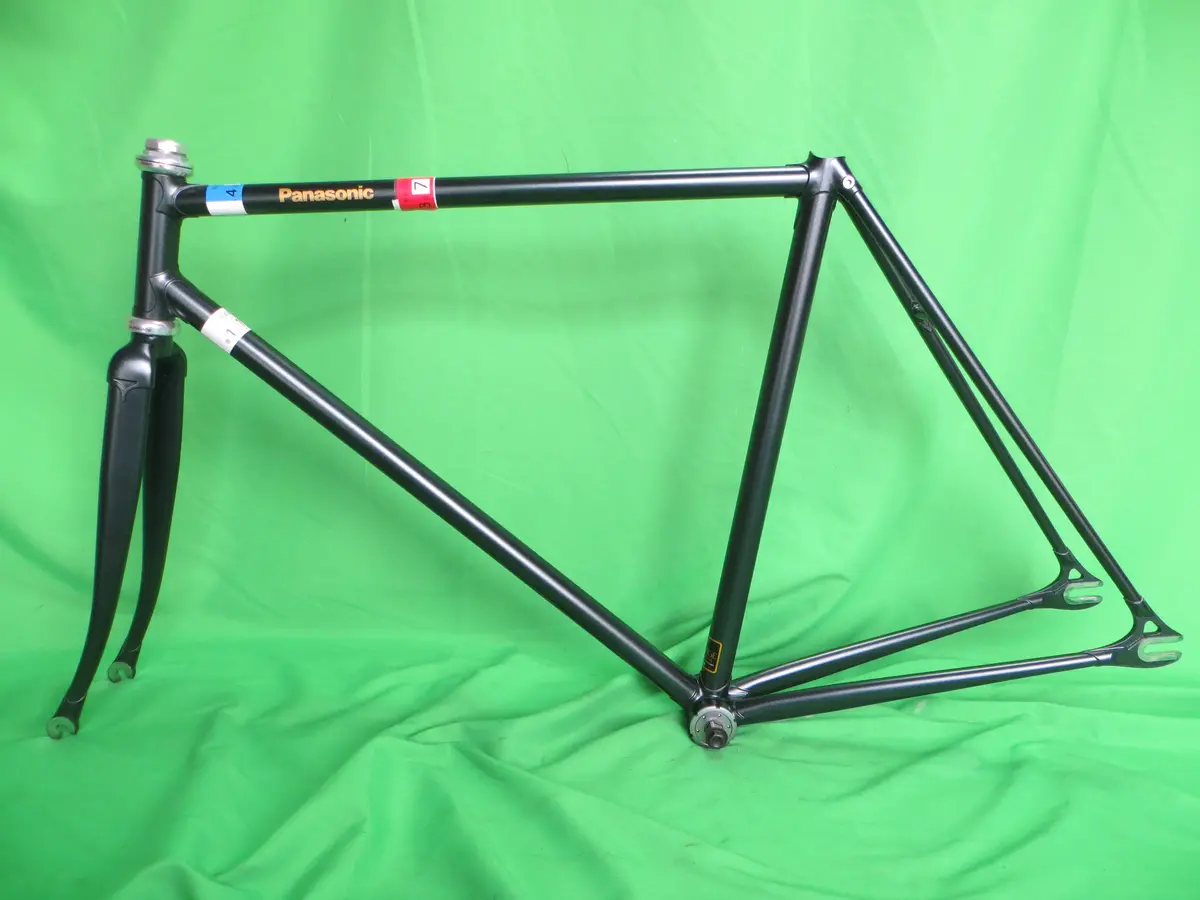 Panasonic Columbus Max Fork / Tange Prestige // Blue Dark Gray // 52Cm 1