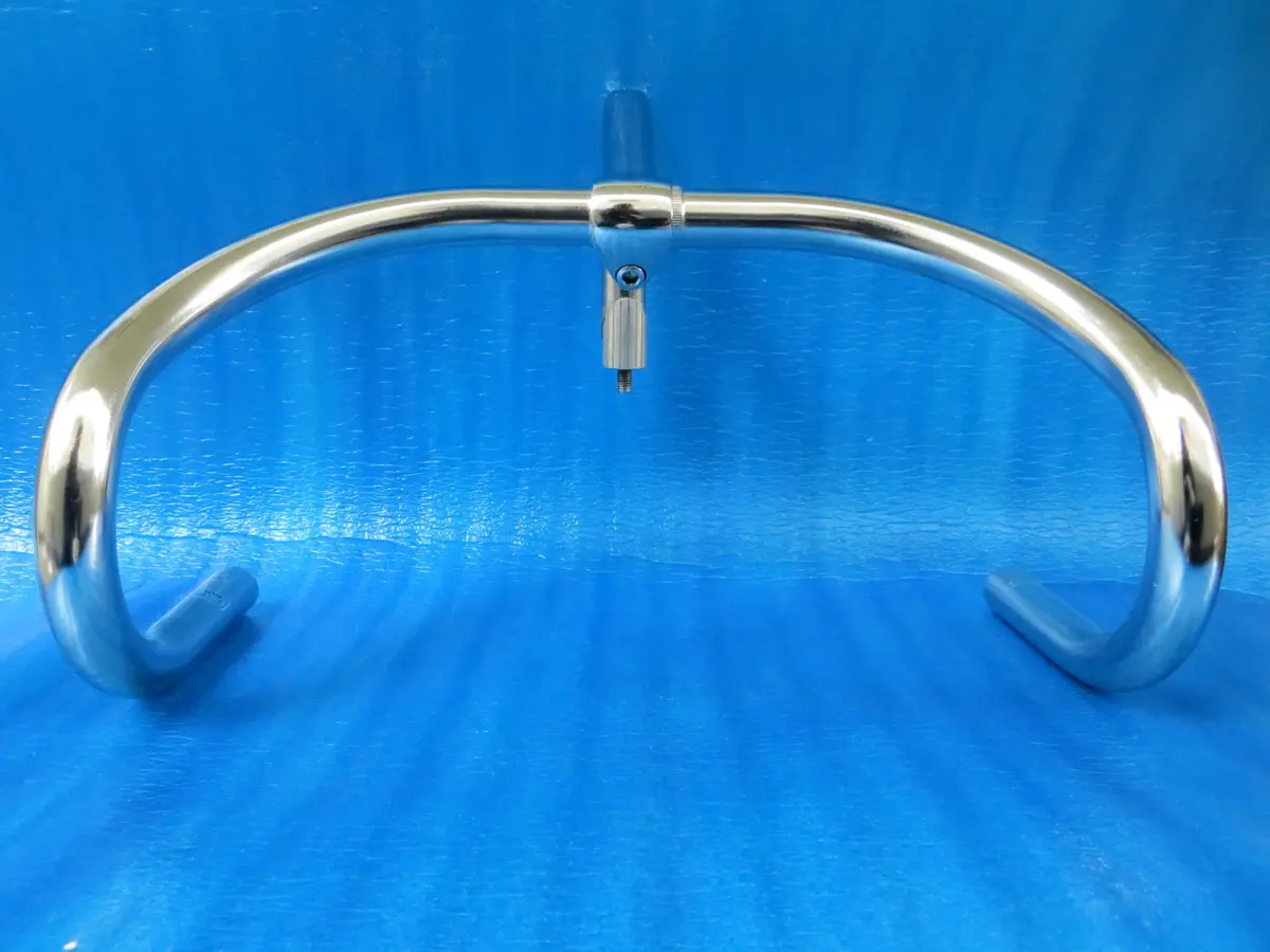 B123 370Mm Crmo Njs Handlebar, Nitto Jaguar, 95Mm/58 Degree Steel Njs Stem (24032009) 1
