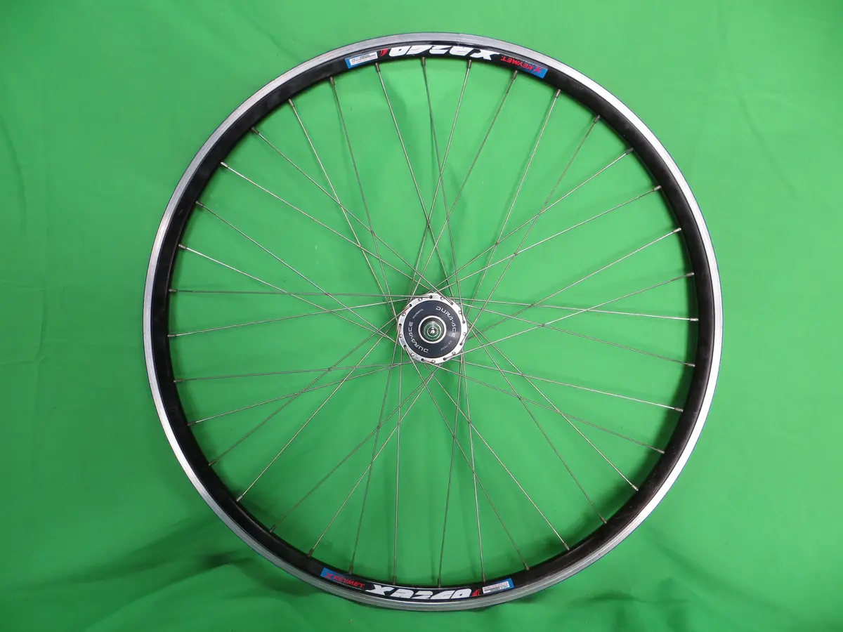 X Keymet  Xr240 700C 36H Clincher Rim, Shimano Dura Ace Hb-7600 100Mm/8Mm Front Hub (25010913) 1