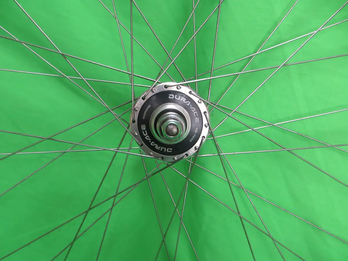 Araya Gold 16B Njs 700C 36H Tubular Rim, Shimano Dura Ace 120Mm Njs Rear Hub (25011205) 2