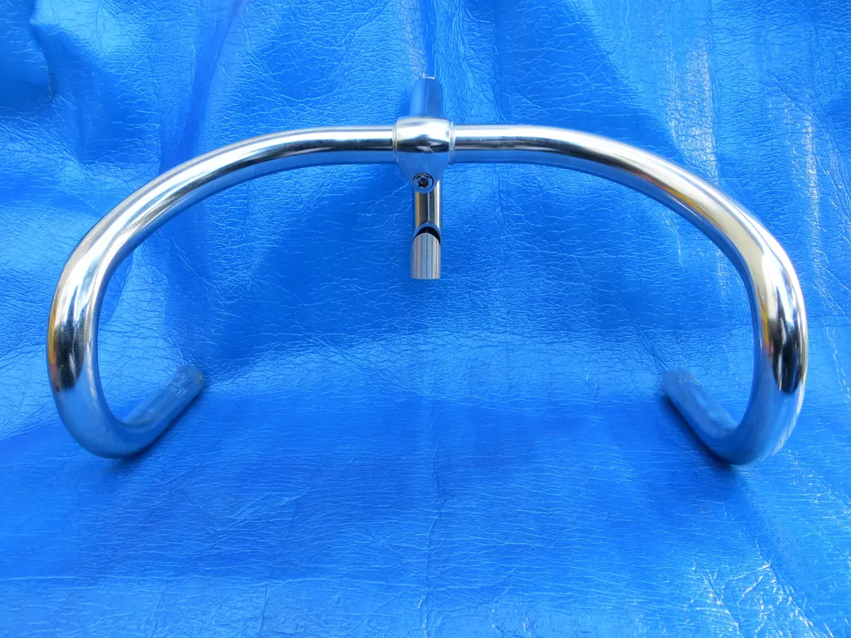 B123 360Mm Crmo Njs Handlebar, Nitto Jaguar 80Mm/58 Degree Steel Njs Stem (25011421) 1